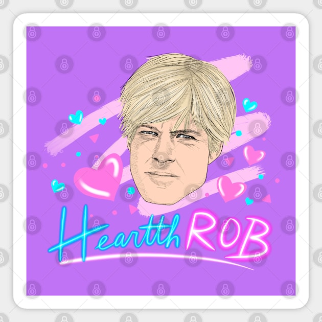 HeartthROB Redford Magnet by kategabrielle